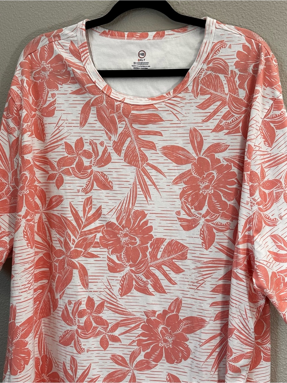 Harbor Bay Big & Tall Men's 3XLT T-Shirt from DXL - Picture 3 of 6